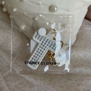 Stoney Clover Lane Crystal T Bag Charm